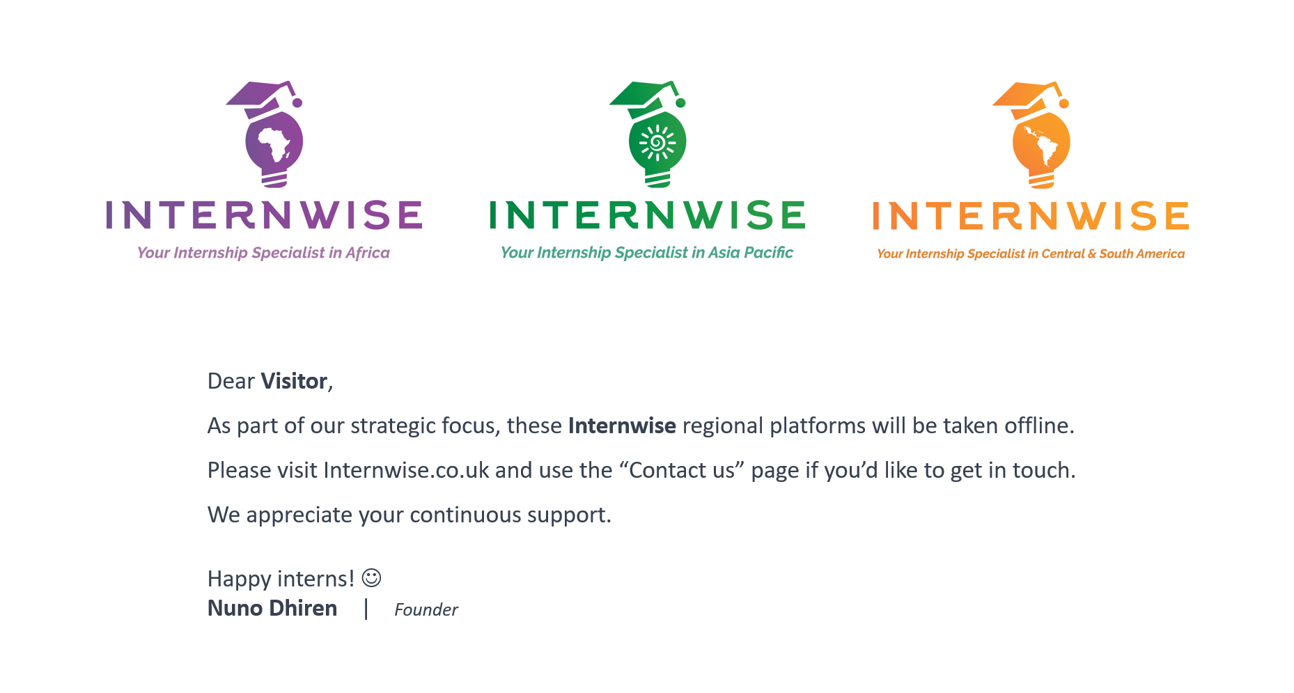Internwise internship in Africa